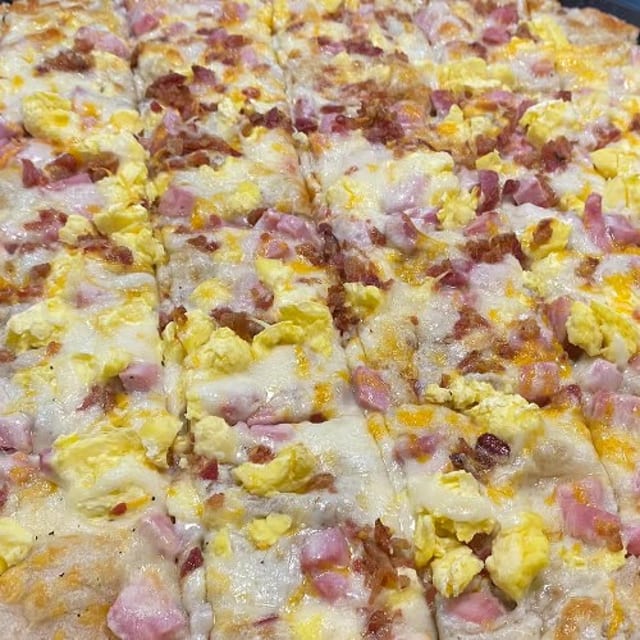 Breakfast Pizza.
