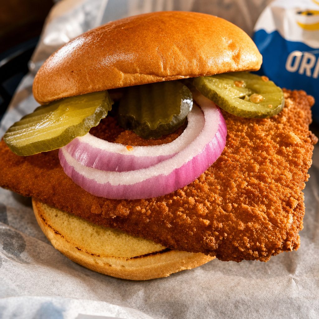 Breaded Fish Sandwich.
