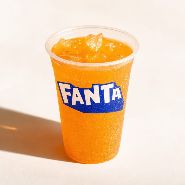 Orange Fanta.